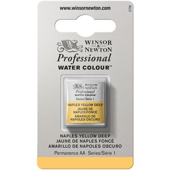 WINSOR & NEWTON Pro Watercolour 1/2G 425 Jaune De Naples Fonce