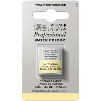 WINSOR & NEWTON Professional Aquarelle 1/2 Godet 422 Jaune de Naples