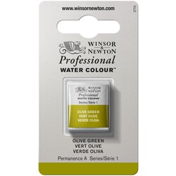 WINSOR & NEWTON Professional Aquarelle 1/2 Godet 447 Vert Olive