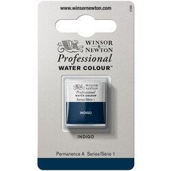 WINSOR & NEWTON Professional Aquarelle 1/2 Godet 322 Indigo