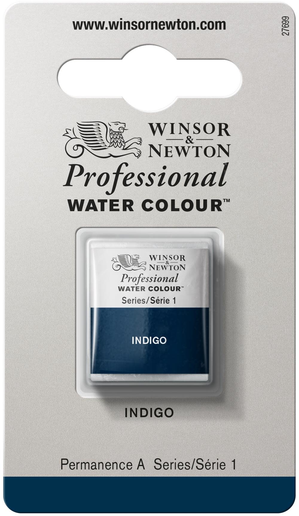 WINSOR & NEWTON Professional Aquarelle 1/2 Godet 322 Indigo