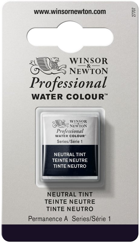 WINSOR & NEWTON Professional Aquarelle 1/2 Godet 430 Teinte Neutre