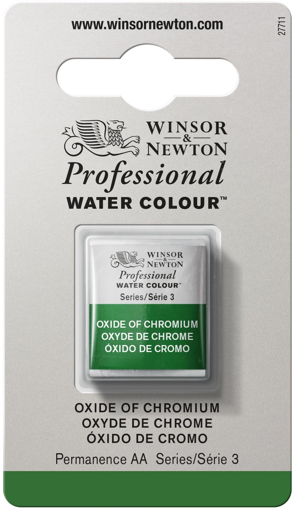 WINSOR & NEWTON Professional Aquarelle 1/2 Godet 459 Oxyde de Chrome