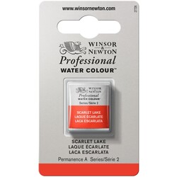 WINSOR & NEWTON Pro Watercolour 1/2G 603 Laque Ecarlate Row