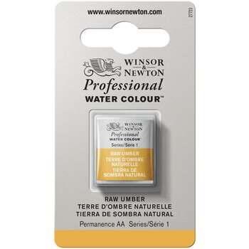 WINSOR & NEWTON Professional Aquarelle 1/2 Godet 554 Terre d'Ombre Naturelle