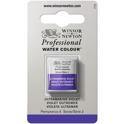 WINSOR & NEWTON Pro Watercolour 1/2G 672 Violet Outremer