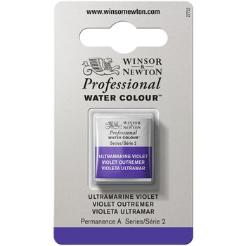 WINSOR & NEWTON Pro Watercolour 1/2G 672 Violet Outremer