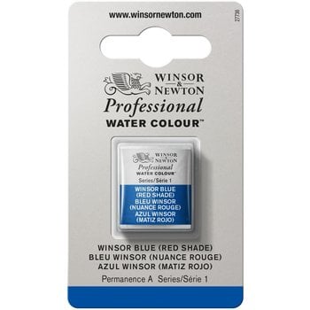 WINSOR & NEWTON Pro Watercolour 1/2G 709 Bleu Winsor Nuance Rouge