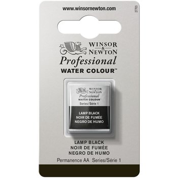 WINSOR & NEWTON Pro Watercolour 1/2G 337 Noir Fumee