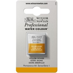 WINSOR & NEWTON Professional Aquarelle 1/2 Godet 744 Ocre Jaune