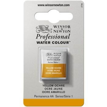 WINSOR & NEWTON Professional Aquarelle 1/2 Godet 744 Ocre Jaune