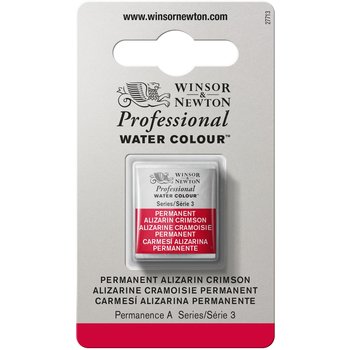 WINSOR & NEWTON Pro Watercolour 1/2G 466 Alizarine Cramoisie Permanente