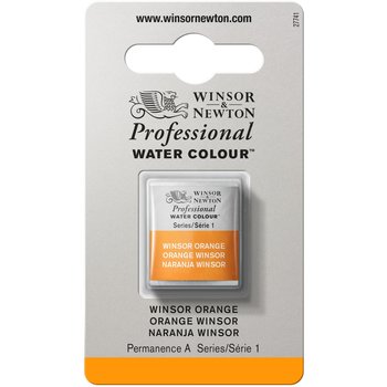 WINSOR & NEWTON Professional Aquarelle 1/2 Godet 724 Orange Winsor
