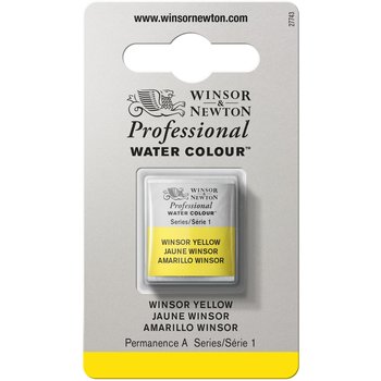 WINSOR & NEWTON Professional Aquarelle 1/2 Godet 730 Jaune Winsor