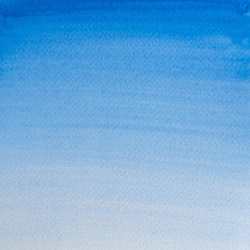 WINSOR & NEWTON Professional Aquarelle 1/2 Godet 140 Bleu Ceruleum N.Rouge