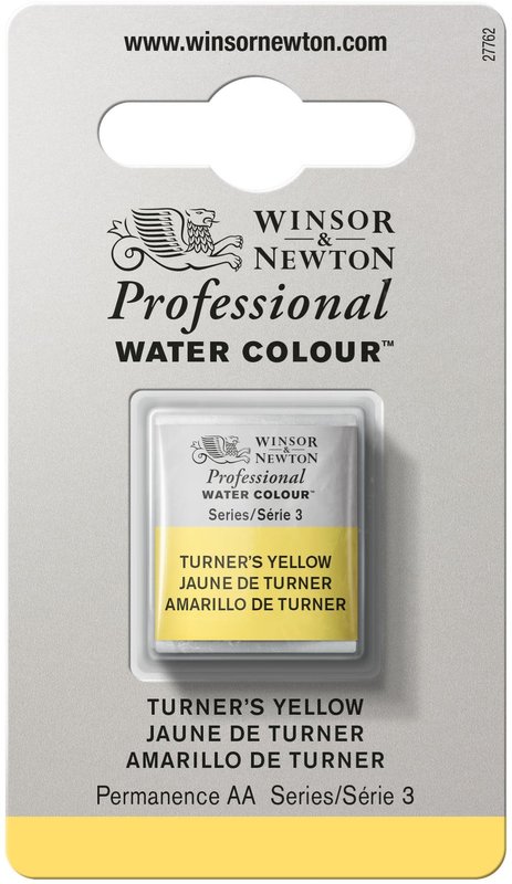 WINSOR & NEWTON Professional Aquarelle 1/2 Godet Turner Yellow