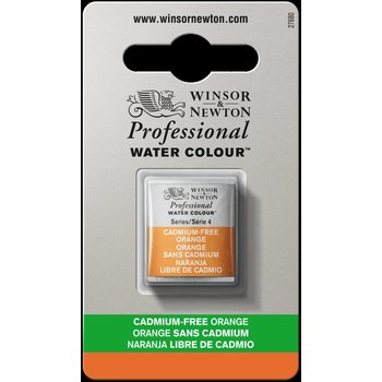 WINSOR & NEWTON Professional Aquarelle 1/2 Godet 899 Orange sans cadmium