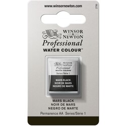WINSOR & NEWTON Pro Watercolour 1/2G 386 Noir De Mars