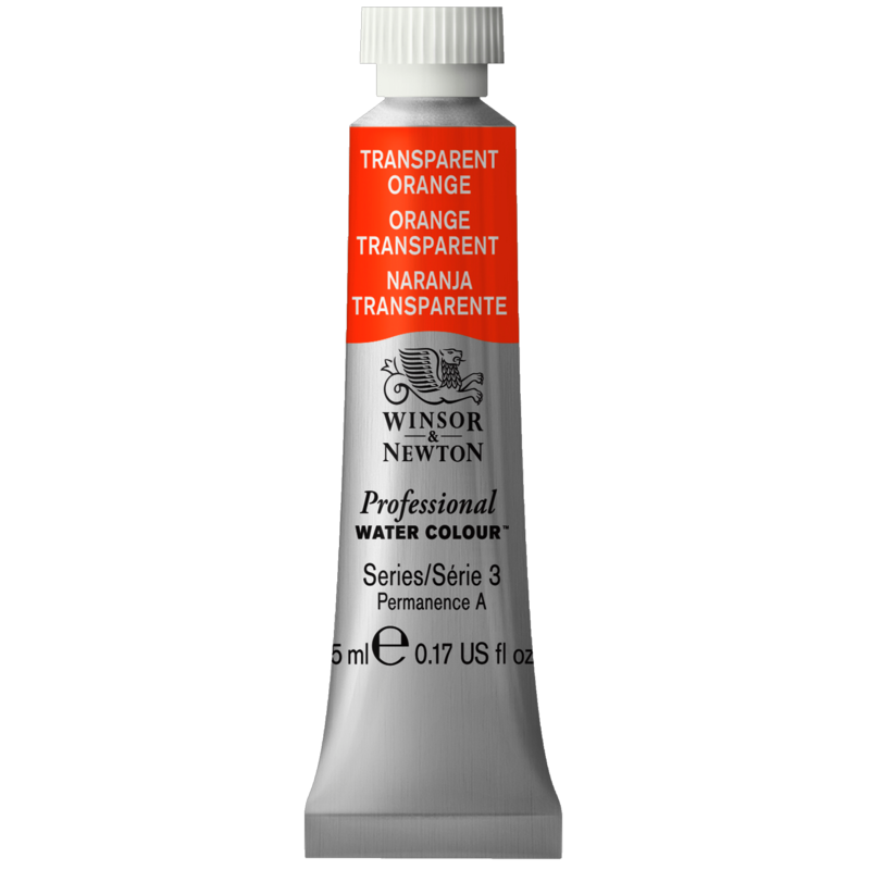 WINSOR & NEWTON Professional Aquarelle tube 5ml 650 Orange transparent