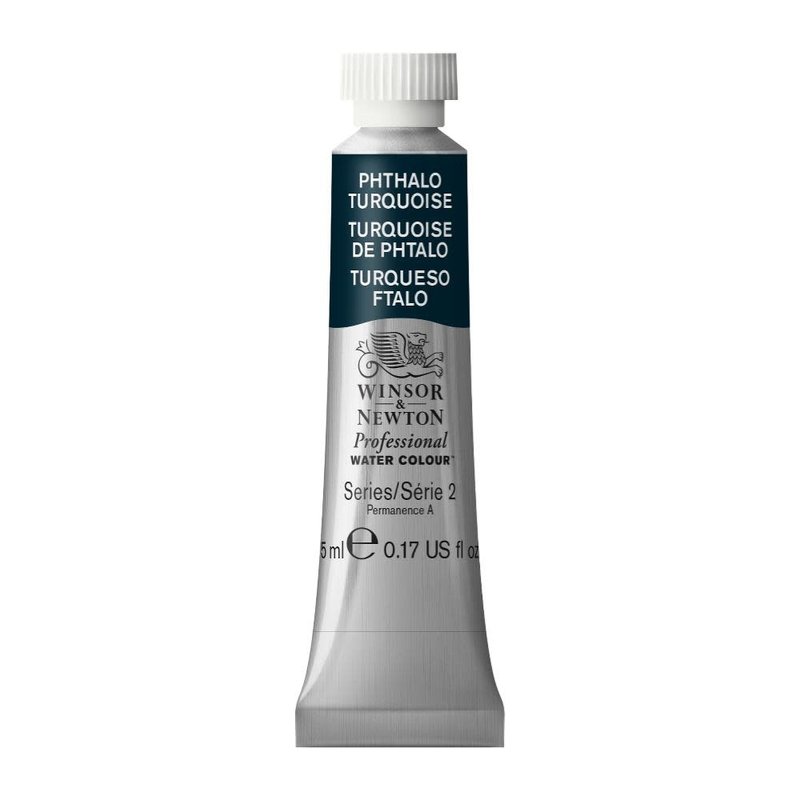 WINSOR & NEWTON Professional Aquarelle tube 5ml 526 Turquoise de phtalo