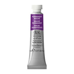 WINSOR & NEWTON Pro Watercolour 5Ml 491 Mauve Permanent