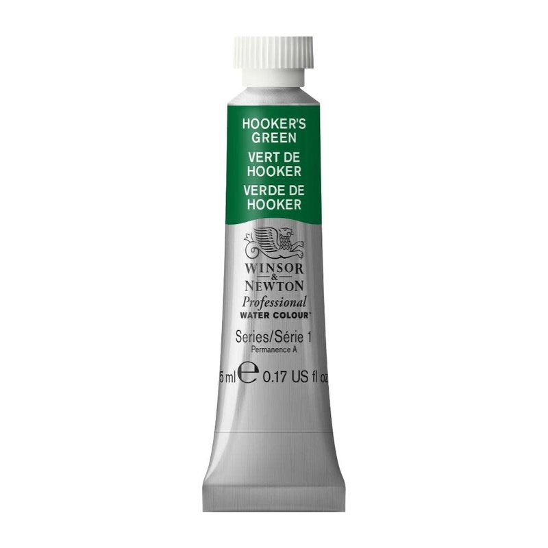 WINSOR & NEWTON Professional Aquarelle tube 5ml 311 Vert Hooker