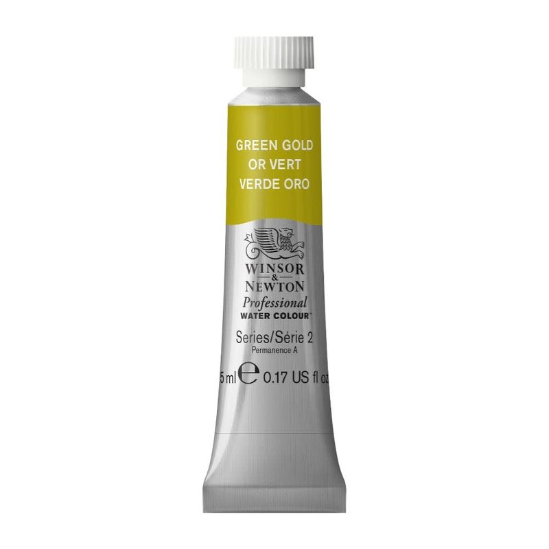 WINSOR & NEWTON Professional Aquarelle tube 5ml 294 Vert doré