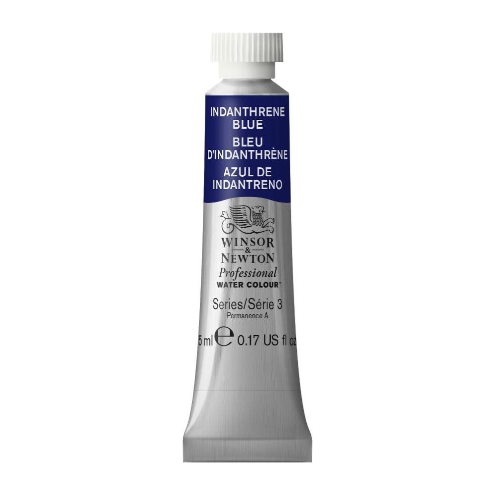 WINSOR & NEWTON Professional Aquarelle tube 5ml 321 Bleu indanthrène
