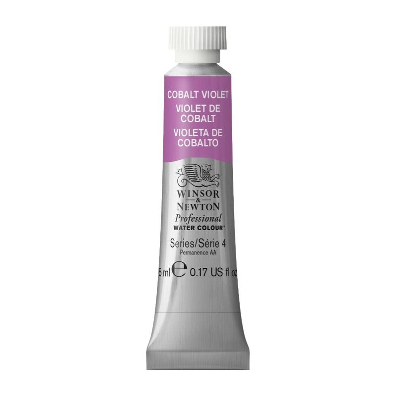 WINSOR & NEWTON Professional Aquarelle tube 5ml 192 Violet cobalt