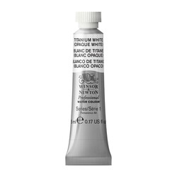 WINSOR & NEWTON Professional Aquarelle tube 5ml  644 Blanc titane