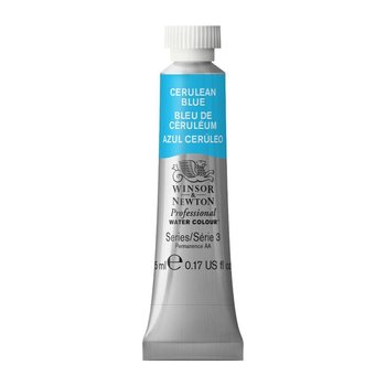WINSOR & NEWTON Professional Aquarelle tube 5ml 137 Bleu céruleum