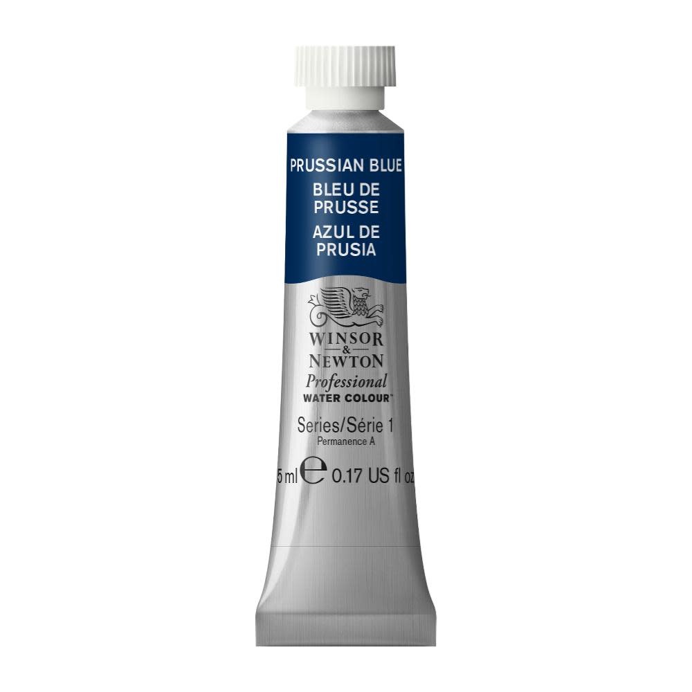 WINSOR & NEWTON Professional Aquarelle tube 5ml 538 Bleu de Prusse