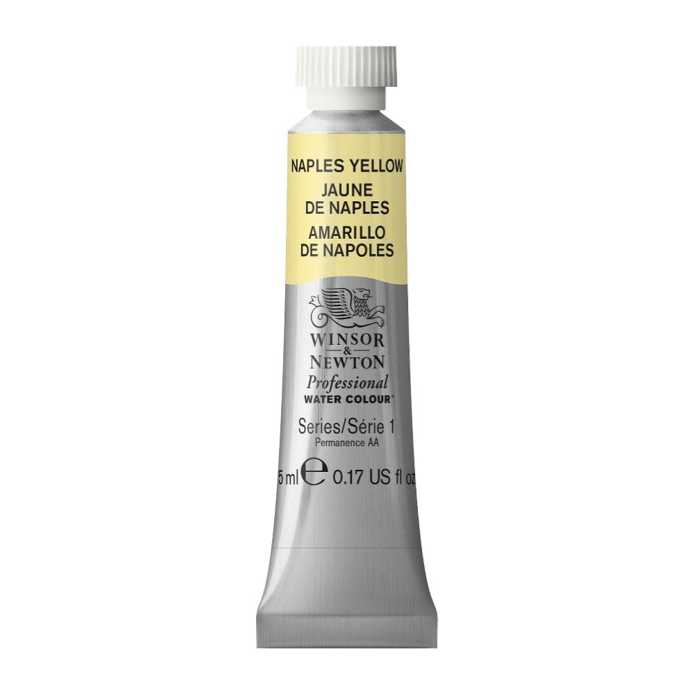 WINSOR & NEWTON Professional Aquarelle tube 5ml 422 Jaune de Naples