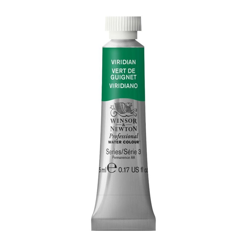 WINSOR & NEWTON Professional Aquarelle tube 5ml 692 Vert émeraude