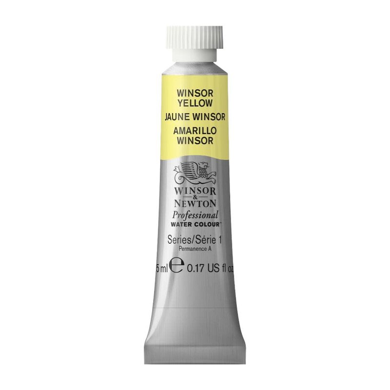 WINSOR & NEWTON Professional Watercolor 5Ml 730 Winsor Yellow