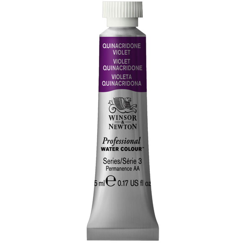 WINSOR & NEWTON Professional Aquarelle tube 5ml 550 Violet quinacridone