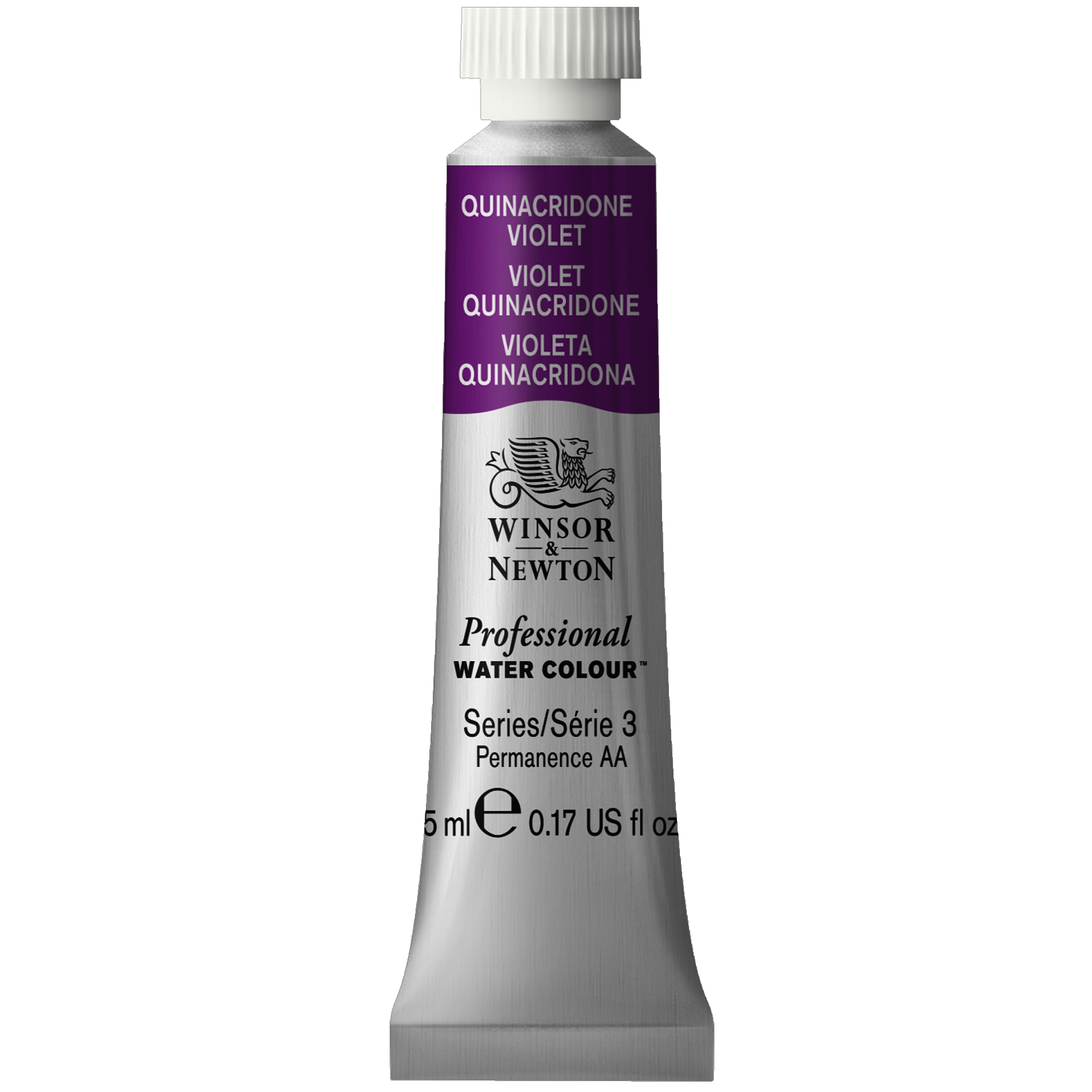 WINSOR & NEWTON Professional Aquarelle tube 5ml 550 Violet quinacridone