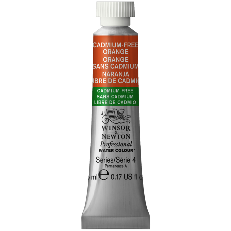 WINSOR & NEWTON Professional Aquarelle tube 5ml 899 Orange sans cadmium
