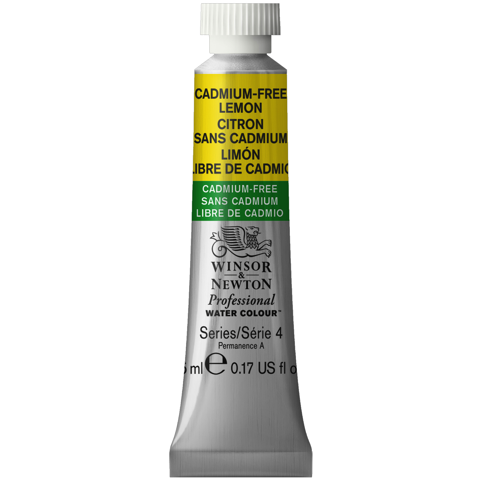 WINSOR & NEWTON Professional Aquarelle tube 5ml 898 Citron sans cadmium