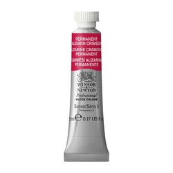 WINSOR & NEWTON Pro Watercolour 5Ml 466 Alizarine Cramoisie Permanente