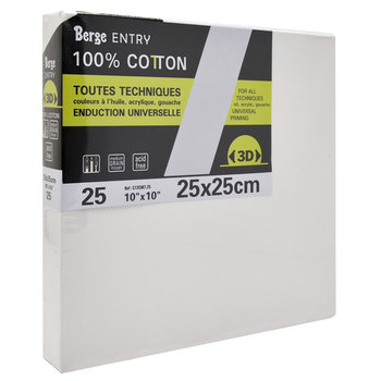 BERGE Cotton frame Berge Entry 3D 20x20cm stapled N°221