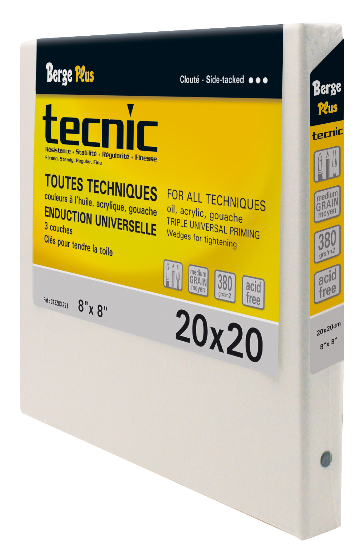 BERGE Châssis Tecnic Berge Plus 27x22cm cloûté N°3F