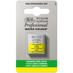 WINSOR & NEWTON Professional Aquarelle 1/2 Godet 898 Citron sans cadmium