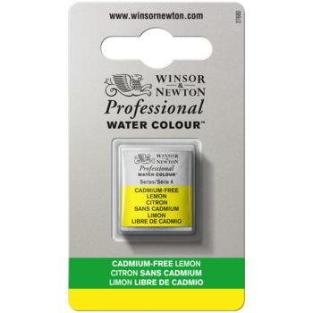 WINSOR & NEWTON Pro Watercolour 1/2G 898 Citron Sans Cadmium
