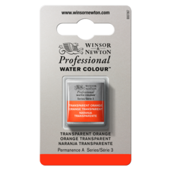 WINSOR & NEWTON Pro Watercolour 1/2G 650 Orange Transparent