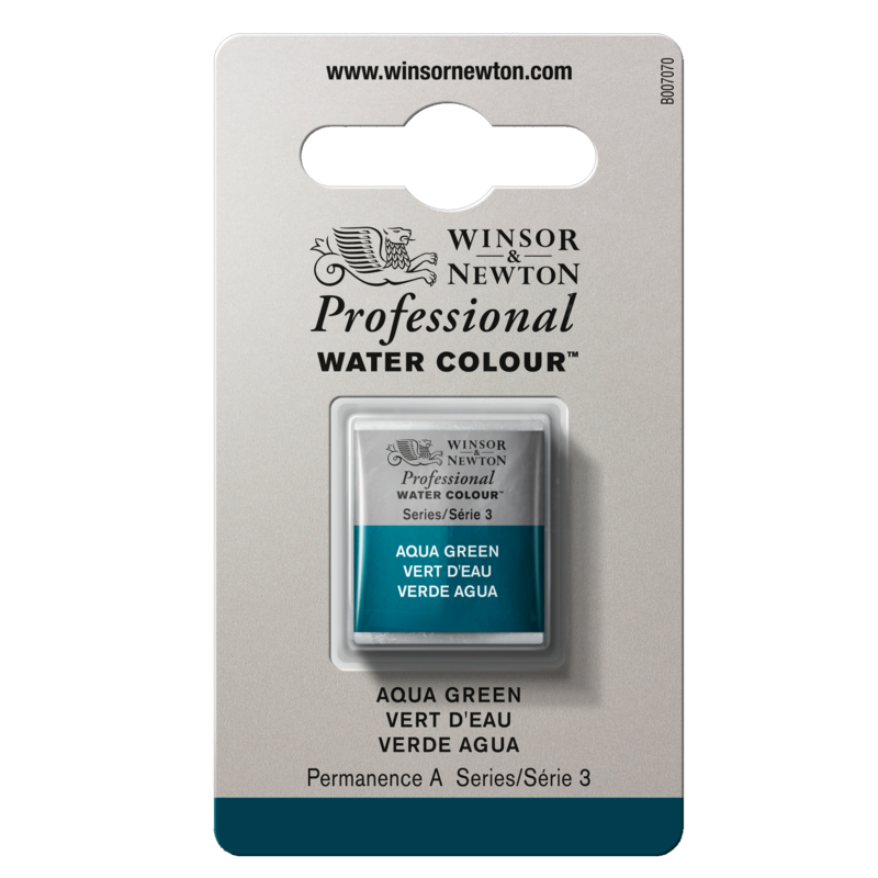 WINSOR & NEWTON Professional Aquarelle 1/2 Godet Vert D'Eau