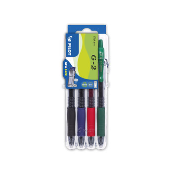 SET 2 GO - 4 FRIXION BALL 0.7 - noir/bleu/rouge/vert - Pointe moyenne -  Papeterie Michel