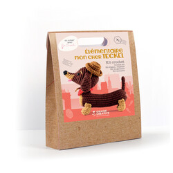 GRAINE CREATIVE Kit Amigurumi Teckel 180Mm