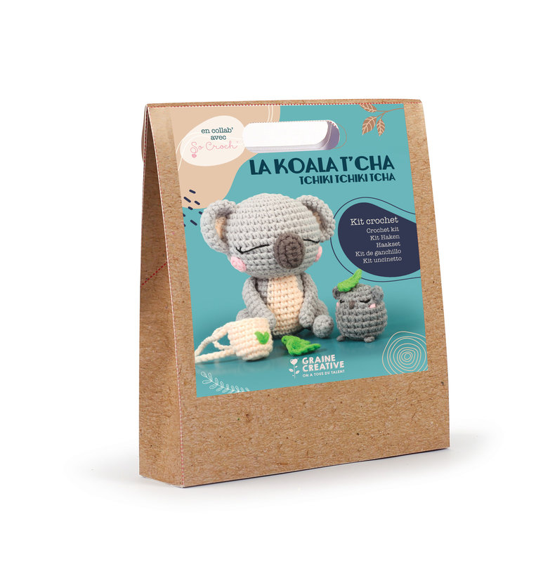 GRAINE CREATIVE Kit Amigurumi Koala 125 Mm