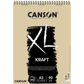 CANSON Al Spirale 60Fl Xl® Kraft A3 90G